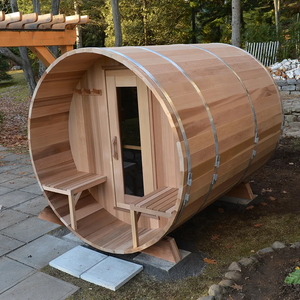 Sauna extérieur en cèdre canadien populaire en gros à prix réduit - Product Image 5