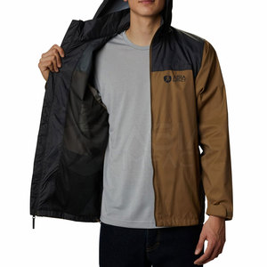 เสื้อแจ็คเก็ตกันลมสำหรับผู้ชาย ผลิตจากผ้าที่มีน้ำหนักเบาและสวมใส่สบาย เหมาะสำหรับกิจกรรมกลางแจ้งและการสวมใส่ลำลองในชีวิตประจำวัน - Product Image 4