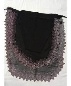 Abaya abierta de satén con cuentas de lujo de estilo Dubái para mujer con vestido Jilbab bordado clásico - Product Image 4