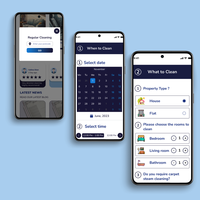 Haus reiniger Buchung App