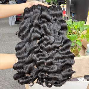 Onda profunda en cabello de trama, 100% cabello humano, cabello crudo vietnamita, un donante - Product Image 1