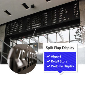 ป้ายดิจิตอลแบบแยกหน้าจอสำหรับสถานีรถไฟพิพิธภัณฑ์ภาพยนตร์ร้านอาหาร - Product Image 1