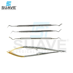 Juego de cirugía ocular de cataratas Juego de instrumentos microquirúrgicos de oftalmología de la mejor calidad de acero inoxidable por SUAVE SURGICAL INSTRUMENTS - Product Image 5