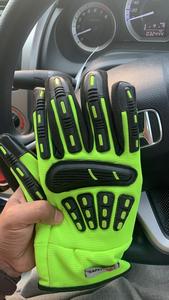 Gants de sécurité en nitrile XL En420 Gants de mécanicien anti-impact pour le travail et le soudage Protection des mains et des bras - Product Image 2