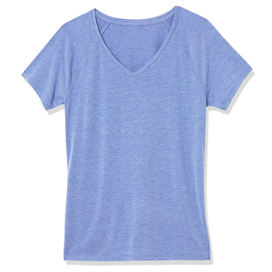 OEM 2025 nuevas camisetas de algodón ecológicas de moda para mujer de secado rápido de alta calidad de manga corta de Color personalizado transpirable personalizado - Product Image 1