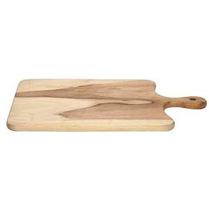 Tabla de Cortar de Madera de Forma Rectangular de Color Natural, Tablas de Cortar y Servir Queso para Cocina - Product Image 3