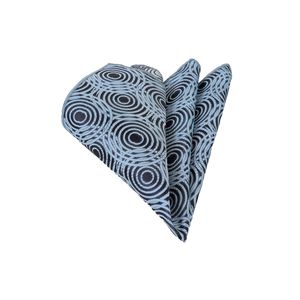 ผ้าแจ็คการ์ดทอลายวงกลมสีเทาสีเขียวสีดำ - Product Image 1