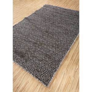 Abrash Classic Geometric <b>Wool</b> Rugs Beige & <b>Brown</b> Flat Weaves Handmade Rectangle for Bedroom & Hallway 4m Width-ADWL-13096 - Product Image 2