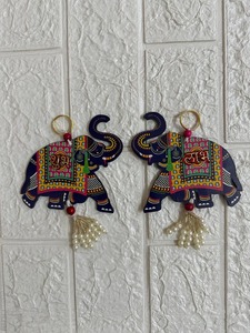 Mdf Elephant Shubh Labh Wall Hangings Housewarming Return Gifts Diwali Gifts Puja Gifts Wedding Favors Mandir Door Decor - Product Image 6