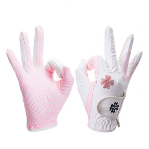 Guantes de golf de cuero Cabretta suave para hombres zurdos de diseño superior Uso deportivo profesional de alta calidad - Product Image 4