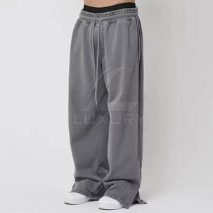 New Arrival High Quality Men Acid Wash <b>Trouser</b> Straight Mid Rise Lightweight Casual Wear Best Price - Product Image 1
