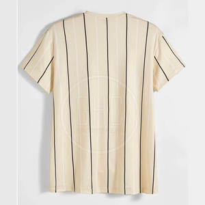 T-shirts pour hommes 100% coton de haute qualité, en molleton décontracté, impression numérique, tissé, coupe régulière, couleur personnalisée à bas prix, vente en gros - Product Image 2