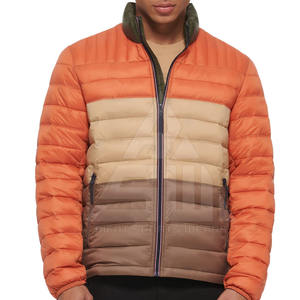 Chaquetas Acolchadas de la Mejor Calidad, Marca Privada, Ropa Casual, Cuello Alto, Alta Calidad, Ligeras, Transpirables, para Hombre, Invierno, Online - Product Image 1