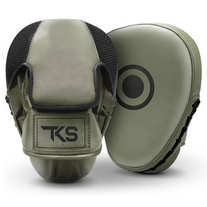 Boxing Gear MMA Punching Leather <b>Focus</b> <b>Pads</b> Training <b>Focus</b> <b>Pads</b> Kickboxing Thai Boxing <b>Pads</b> - Product Image 1