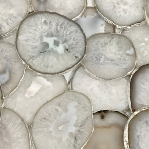 Wholesale Exquisite Agate Coasters Customizable Decorative Agate Slice <b>Tray</b> for Home Decoration Guaranteed Low Price - Product Image 3