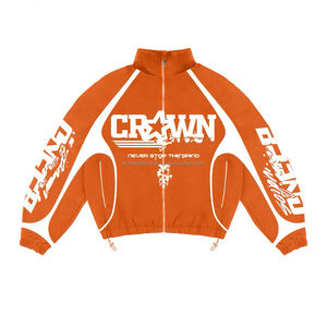 Conjunto Deportivo Personalizado de Nylon para Hombre, Estilo Urbano, de Alta Calidad, 2 Piezas, Ligero, Holgado, Cortavientos - Product Image 6