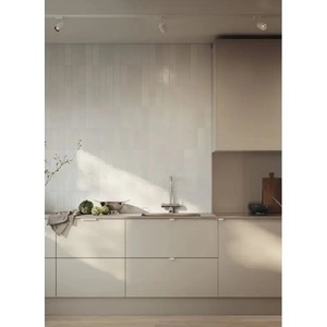 ประตูตู้กับข้าว MFC สไตล์อเมริกันที่ทันสมัยปรับแต่งได้เมลามีนครอบคลุม MDF - Product Image 6