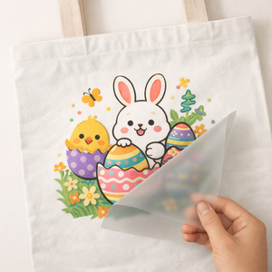 Suministros para las Fiestas de Pascua, Decoración con Caloraplast, Huevos, Regalos, Transferencia DTF para Ropa de Niños - Product Image 4