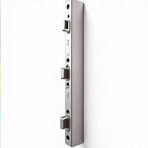 Serrure à plaque frontale en forme de U en argent avec système de verrouillage multipoints 833P et loquet automatique (DIN FUHR) - Product Image 3