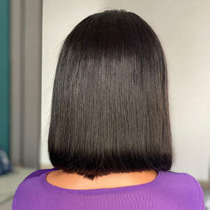 Pelucas de Cabello Humano Brasileño Liso Sedoso con Ondas HD, Encaje Frontal Transparente, Grado 12A, 180% de Densidad, 26 Pulgadas, Pre-Arrancadas con Baby Hair - Product Image 5