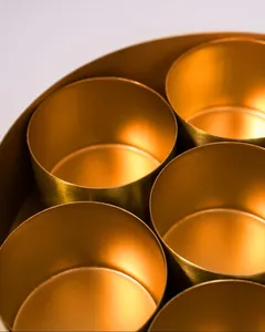 กล่องทองเหลืองดีไซน์สวยพร้อมสัมผัสสีทอง - Product Image 4