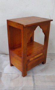 Luxury Handcrafted 100% Natural Wooden Temple Premium Pooja Mandir For Home With Intricate Carving <b>Drawer</b> And Traditional Design - Product Image 6