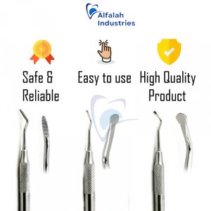 A + Détartreurs et sondes dentaires en acier inoxydable de qualité supérieure entièrement personnalisés Lot de 3 sondes dentaires pour le polissage miroir - Product Image 4