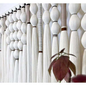 CHICHEN ITZ Tapiz de Pared Mexicano Hecho a Mano en Macramé, Decoración Boho para el Hogar, Tapiz con Borlas, Arte de Pared de Fibra Japandi, Decoración de Pared Caralarga - Product Image 3