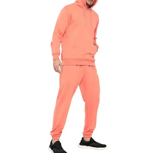 Hot Selling Hooded Men's Tracksuits Wholesale Training Gym Custom Jogging <b>Plus</b> <b>Size</b> 100% Cotton Breathable Quick Dry Winter - Product Image 4
