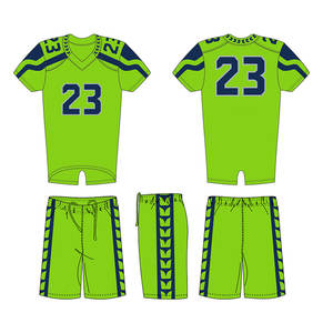 Uniforme Deportivo Transpirable de Manga Corta y Larga Duración, Diseño para Entrenamiento Diario, Solución para Equipos Deportivos de Fútbol Americano - Product Image 1