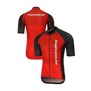 เสื้อใส่ปั่นจักรยานสำหรับผู้ชายผ้าโพลีเอสเตอร์100% เสื้อปั่นจักรยานเสื้อเจอร์ซี่พิมพ์โลโก้ของคุณเอง - Product Image 5