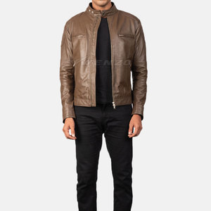 Custom Made Design Your Own Logo Winter Coated Front <b>Men</b> Motorbike <b>Jacket</b> Waterproof Casual Wear - Product Image 5