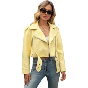 Women Motorcycle Jacket Made From Genuine Sheep Leather Stylish Biker Outerwear For Riders - Product Image 5