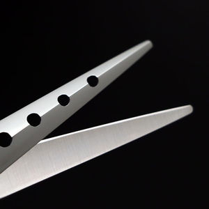 Usine en gros Hitachi fibre de carbone ciseaux pouce anneau tatouage pare-chocs barbier pour la formation de ciseaux de cheveux - Product Image 2