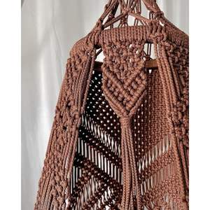 Hermosa Silla Colgante de Macramé Estilo Bohemio para Exteriores, para Balcón, Patio, Parque, Sala de Estar, Hamaca Colgante de Macramé - Product Image 3