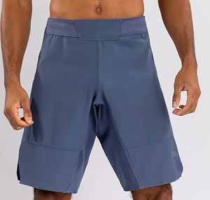 Precio al por mayor Hombres MMA Corto Último estilo Totalmente personalizado Antiarrugas Material duradero Patrón sólido Venta caliente - Product Image 4