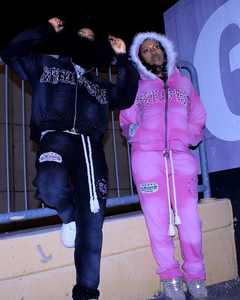 ชุดเสื้อฮู้ดกีฬาผ้าฝ้ายมีฮู้ดโอเวอร์ไซส์สำหรับผู้ชายชุดเสื้อฮู้ดปักลายโลโก้แบบกำหนดเอง - Product Image 3