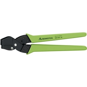 Pince à encoches RENNSTEIG de 245 mm de longueur avec une largeur de coupe de 20 mm et une profondeur de coupe de 29 mm, perforateurs recouverts de plastique - Product Image 1