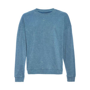 OEM Service Custom <b>Oversized</b> Heavy Cotton Men's Custom <b>Long</b> Sleeves Acid Wash Sweatshirts and <b>Hoodies</b> - Product Image 1