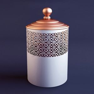 ออกแบบใหม่ตกแต่งบ้านเหล็กโลหะรอบ Votive พร้อมฝาปิดสีทองคําขาว Votive สําหรับงานแต่งงานตกแต่งคริสต์มาส - Product Image 4