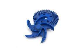 Peine de rotor de plástico azul, piezas duraderas para maquinaria textil, personalizable, envío rápido al mejor precio, directo de fábrica - Product Image 4