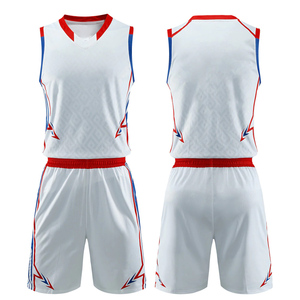 Maillot de basket-ball sans manches col noir blanc personnalisé uniforme respirant anti-UV 100% polyester costume de sport d'été logo personnalisé - Product Image 3