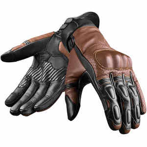 Gants de course personnalisés OEM Gants de motocycliste lourds Gants d'équitation en cuir pur respirant pour motocyclette - Product Image 2