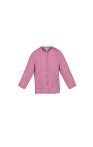 2024 estilo precio competitivo niños niñas pijamas de seda ropa de dormir ropa de casa conjunto de manga larga pantalones largos rosa 2 piezas - Product Image 2