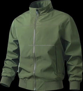 Chaqueta cortavientos con soporte delgado para hombre de Otoño/Invierno, abrigo informal de moda con lona impermeable para uso en exteriores - Product Image 6