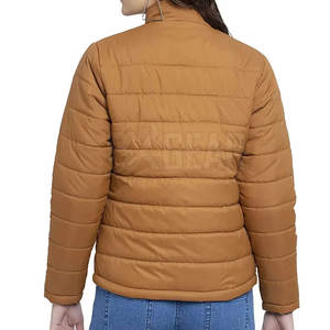 Chaqueta acolchada informal a la moda para mujer con relleno suave, sensación ligera y diseño elegante para uso diario de invierno o viaje - Product Image 3