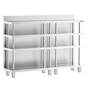 Commercial Bar <b>Work</b>-<b>Table</b> - Stainless Steel - 1600x600mm - Product Image 3