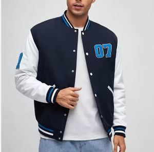 Chaqueta Universitaria para Hombre, Estilo Casual, Ropa de Calle, Chaqueta de Invierno 2026, Chaquetas Personalizadas a la Moda para Hombre - Product Image 1