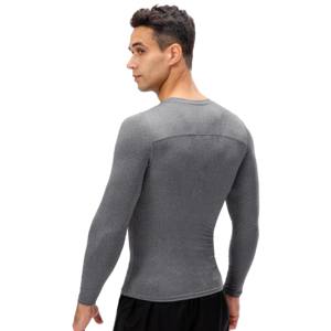 New Custom High Quality Nylon Spandex <b>Top</b> Compression Shirt Men Unisex Gym <b>Workout</b> <b>Long</b>-<b>Sleeve</b> Fitness Rash Guard Amano Sports - Product Image 5