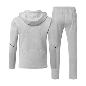 Fabricación de fábrica, ropa deportiva de calidad superior, chándales con cremallera, gimnasio, Fitness, conjuntos de chándal personalizados a prueba de viento para hombres - Product Image 2